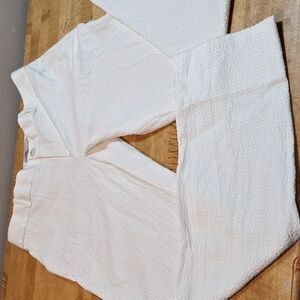 Banana Republic Dressy Holiday Evening‎ Pants Geometric Womens Sz 8 Slit